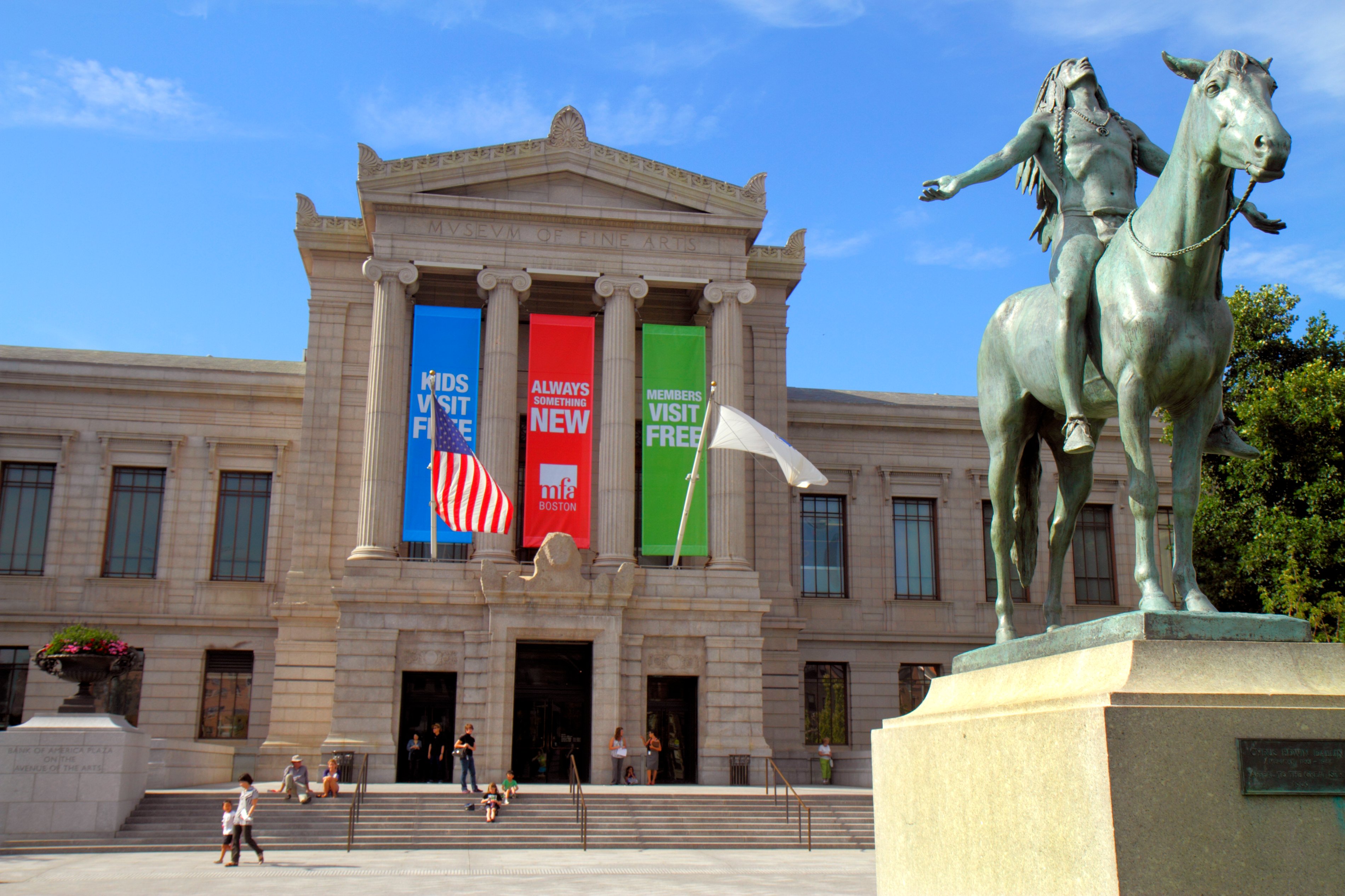 The Museum of Fine Arts in Boston. Photo: Jeffrey Greenberg/UIG via Getty Images.