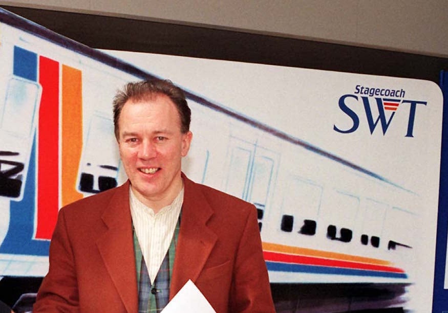 Brian Souter founder of the Stagecoach Group, in 1997. Stagecoach South East will no longer sponsor the Turner Prize over concerns about Souter's public support of anti-gay legistation. Photo by David Westing/PA, Getty Images.