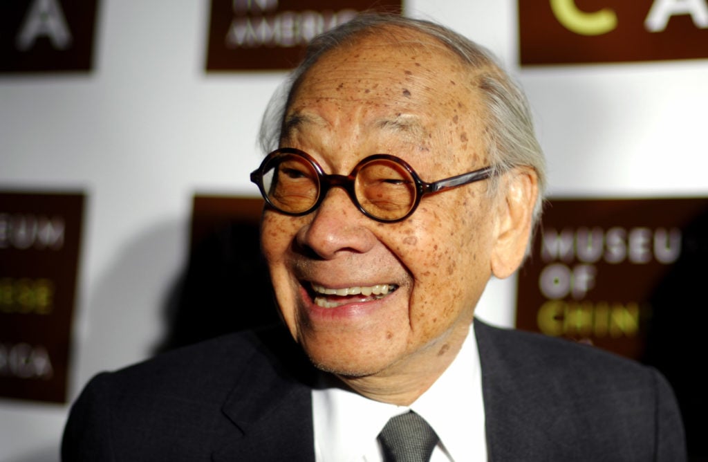 Architect I.M. Pei attends the Museum of Chinese in America 30th Anniversary Gala on December 16, 2009 in New York City. (Photo by Michael N. Todaro/FilmMagic)