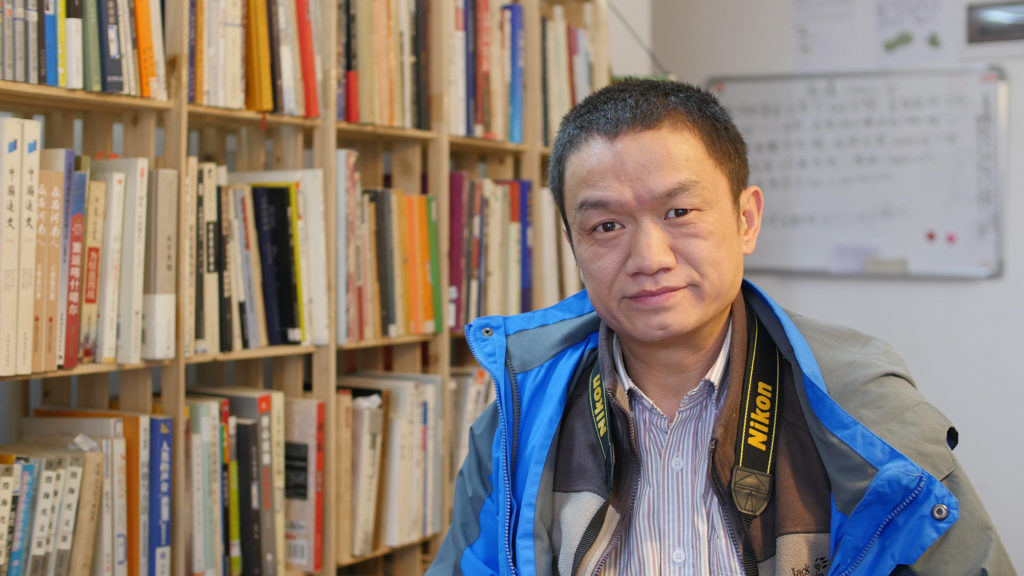 Activist Huang Huang. Courtesy of Nanfu Wang.