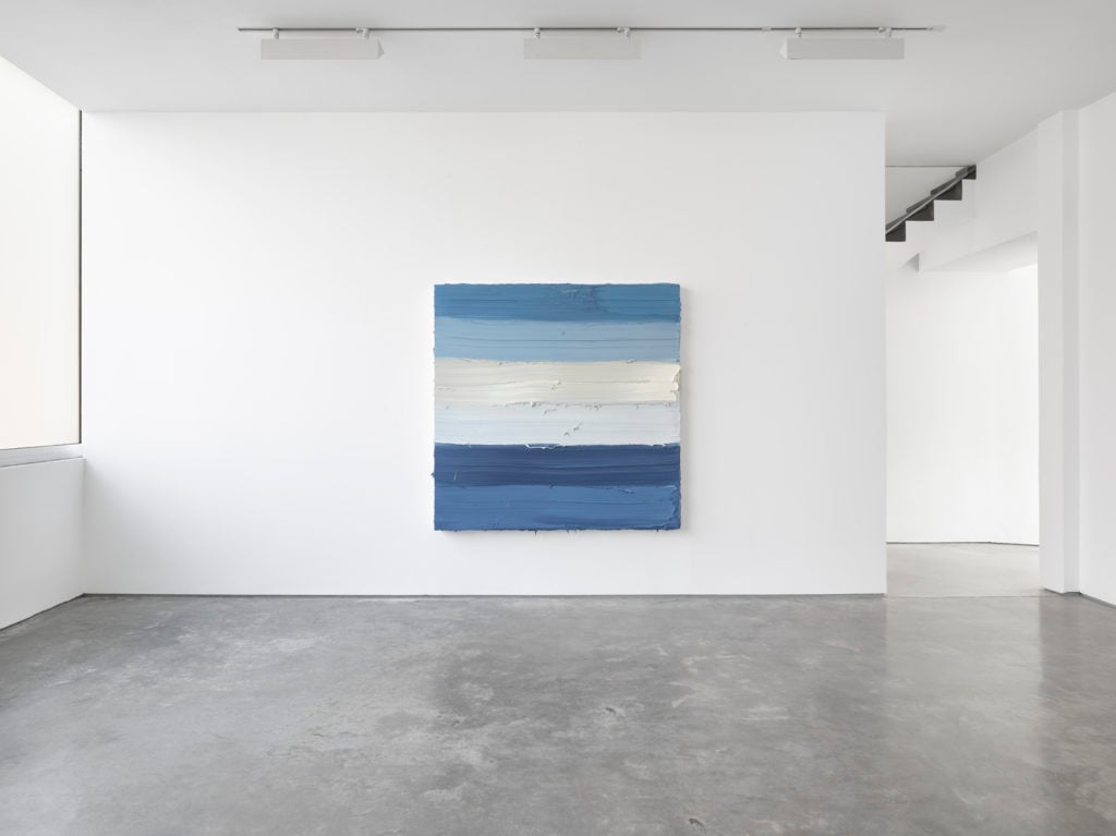 Installation view of "Jason Martin: Long Way Home,” 2019. Courtesy of the artist and Lisson Gallery.