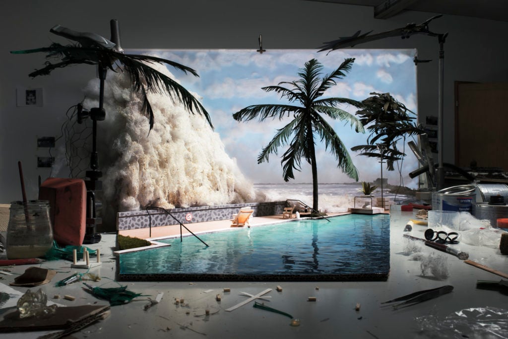 Cortis & Sonderegger, <i>Making of 'Tsunami' (by unknown tourist, 2004)</i> (2015). ©Cortis & Sonderegger, courtesy The Ravestijn Gallery. 
