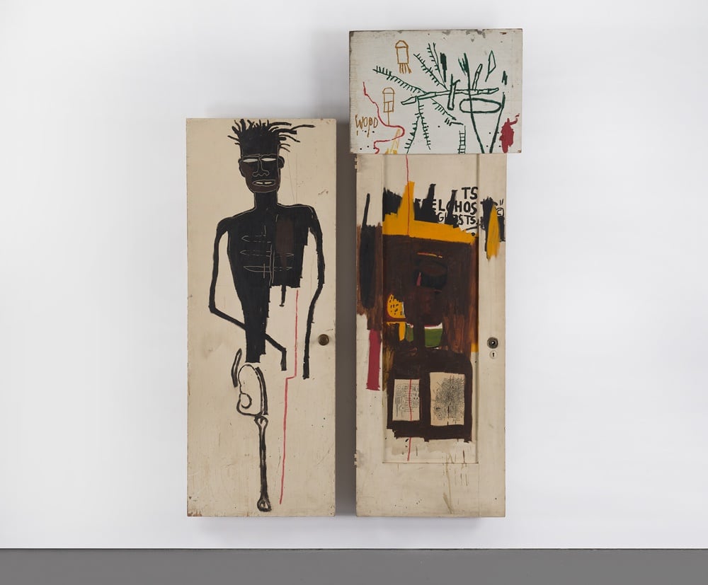 Jean-Michel Basquiat, <i>Self Portrait</i> (1983). Image courtesy Phillips.