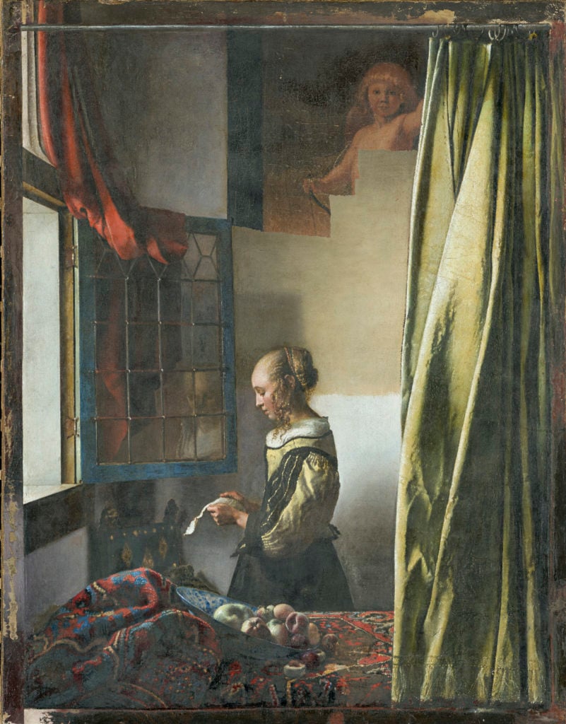 Αποτέλεσμα εικόνας για vermeer girl on the open window