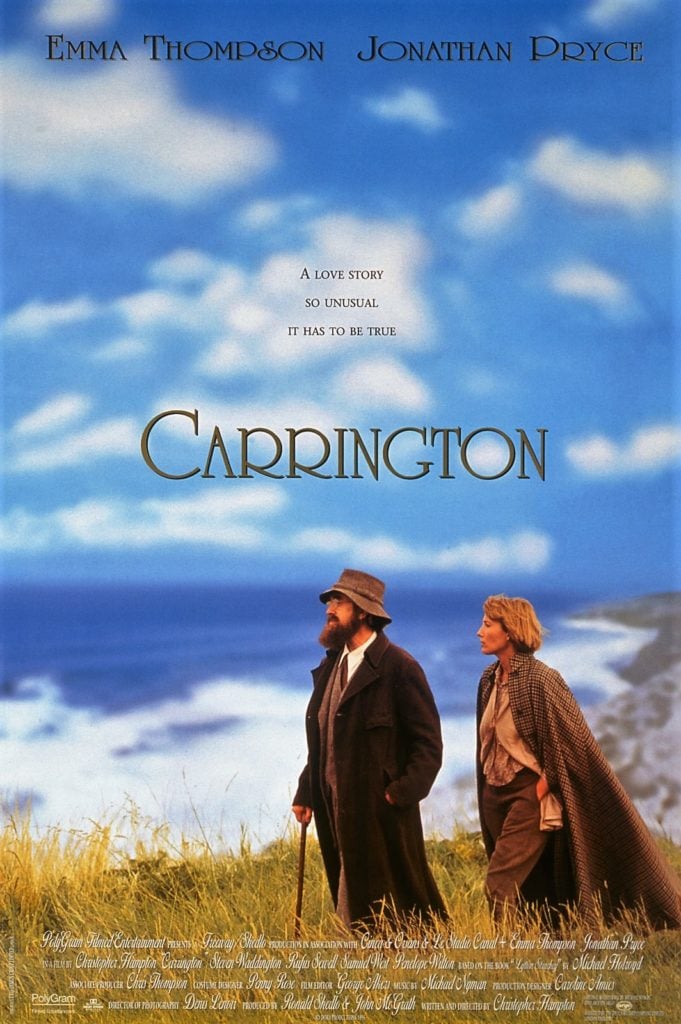 Poster for <em>Carrington</em> (1995).