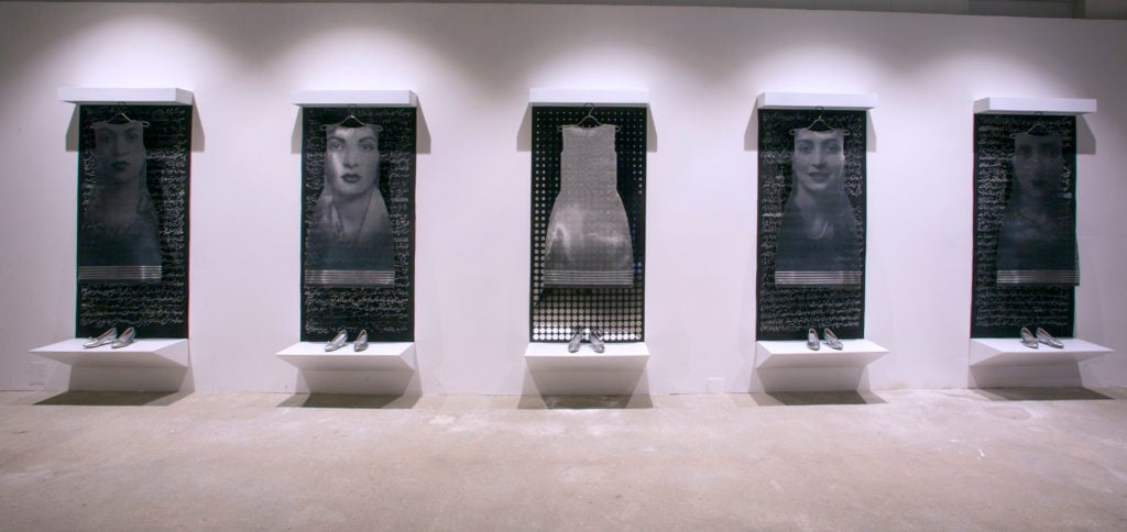 An installation view of the Iran Pavilion at the Venice Biennale. Courtesy of the artists.
