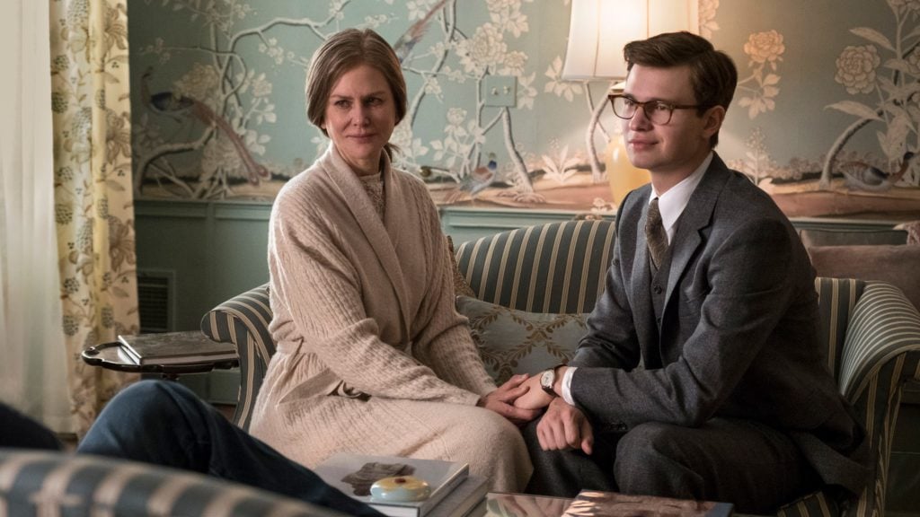 Nicole Kidman and Ansel Elgort in The Goldfinch. Photo by Macall Polay, courtesy of Warner Bros. Studio.