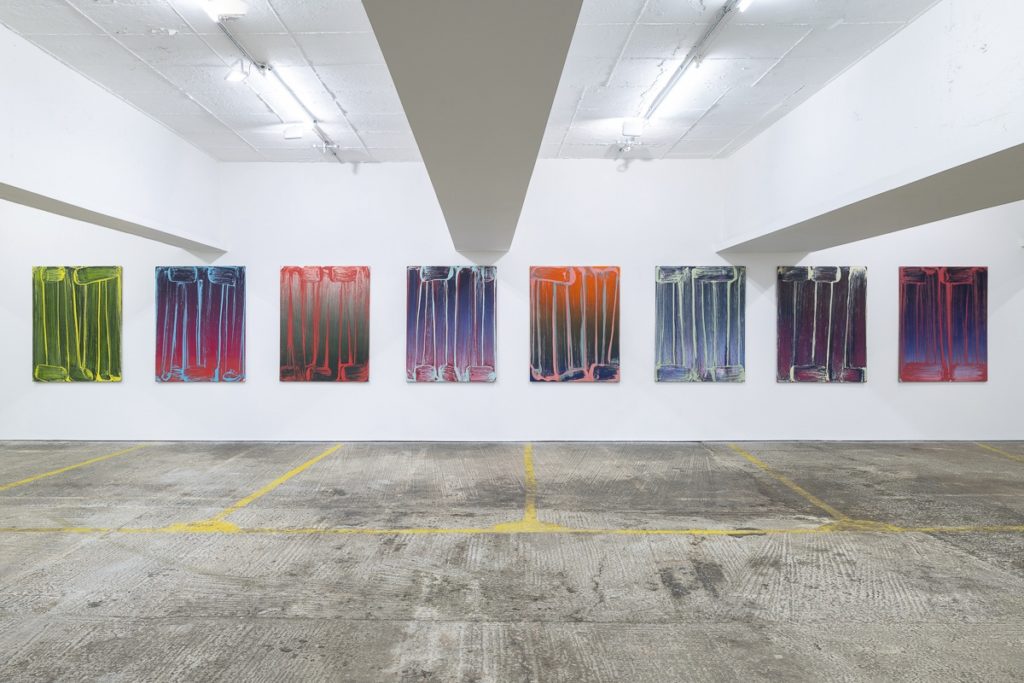 Installation view "Robert Janitz: Change In Paradise." 2019. Courtesy of König London. Photograph by Damian Griffiths. 