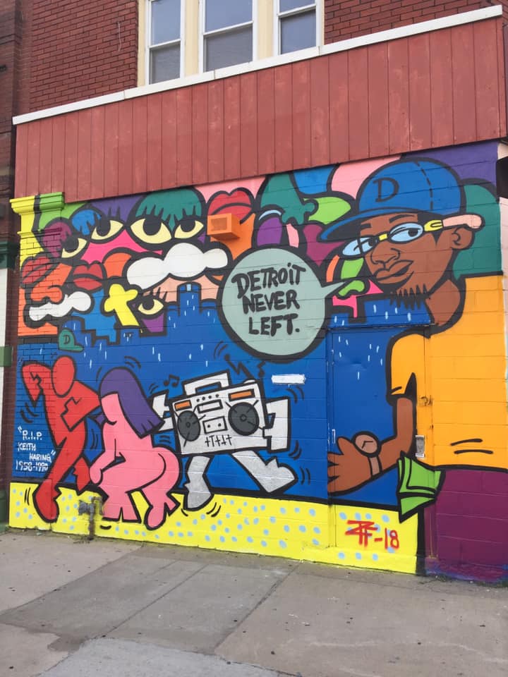 One of McFly's murals in Detroit. Courtesy of the artist.