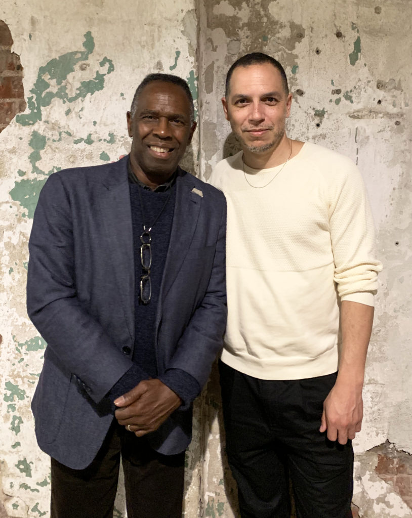 Charles and Malik Gaines. Photo courtesy Hauser and Wirth. 