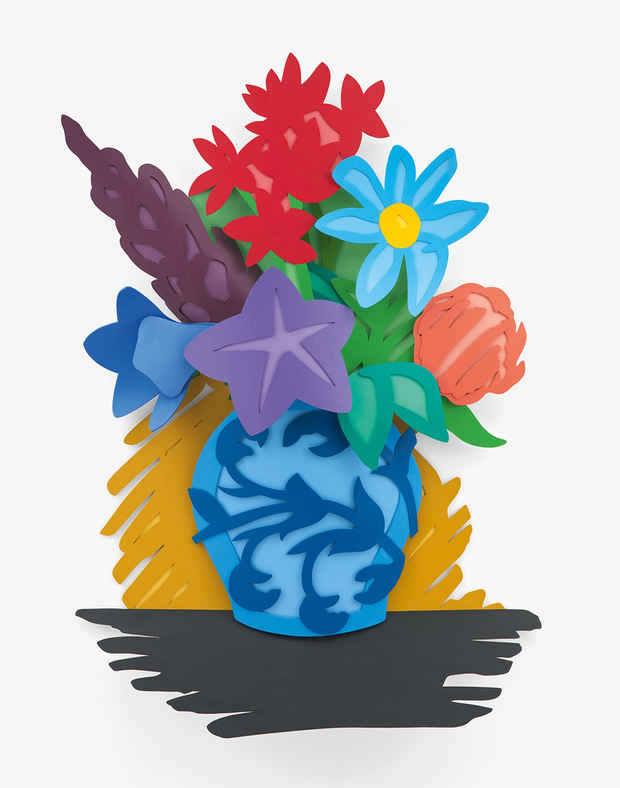 Mixed Bouquet (Filled In), 1993. Image courtesy the Estate of Tom Wesselmann/Licensed by ARS/VAGA, New York. Photo by Jeff Sturges and courtesy Gagosian.