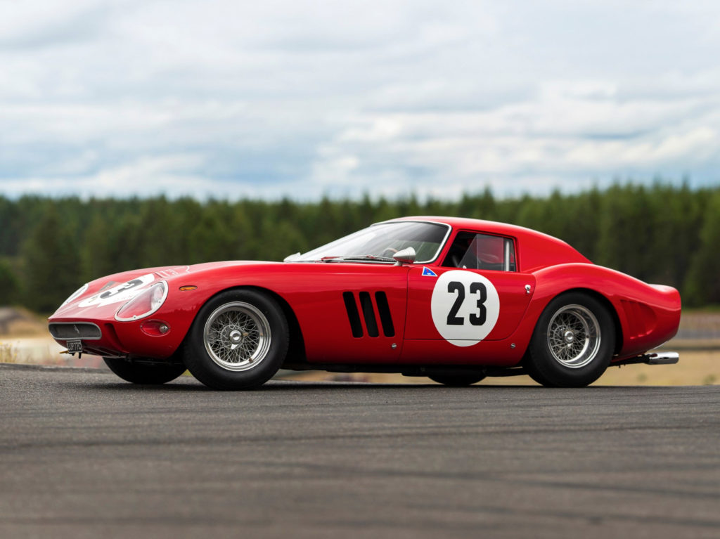 This 1962 Ferrari 250 GTO by Scaglietti set a record for the most expensive classic car at auction with a $48.4 million sale in 2018. Photo courtesy of RM Sotheby's.