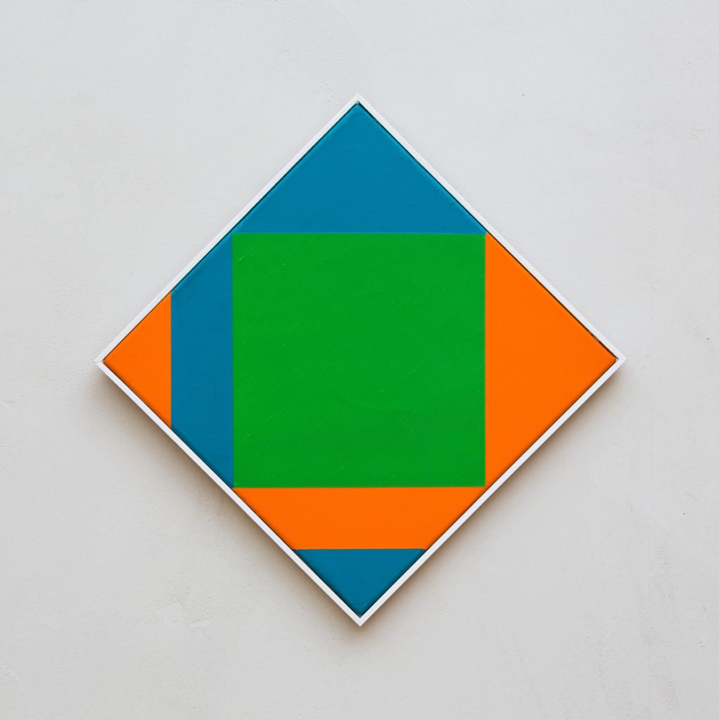Max Bill, Nucleo Verde (1971). Courtesy of Galerie Knoell. 