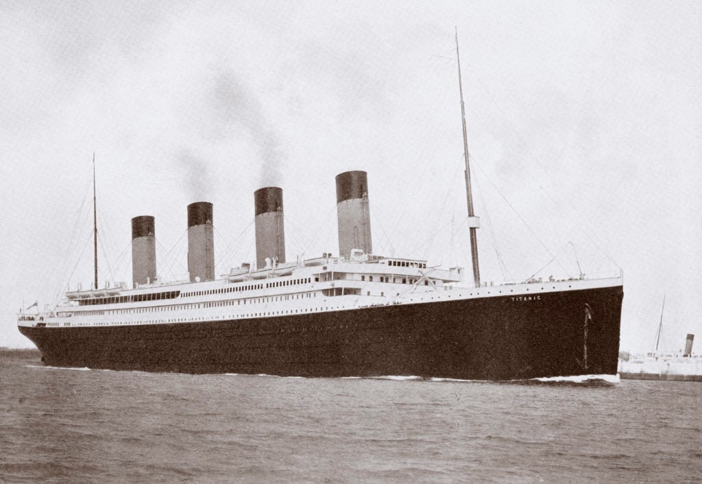 The Titanic. Photo: Universal History Archive/Getty Images.