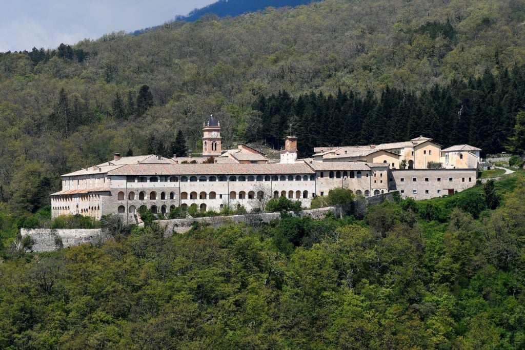 The Trisulti Monastery Certosa di Trisulti in Collepardo. Photo by Alberto Pizzoli /AFP/Getty Images.