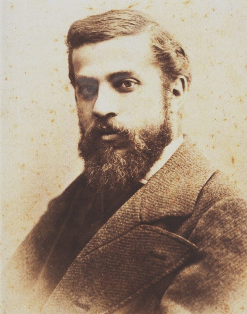 Portrait of Antoni Gaudí. Private Collection. Courtesy of Fine Art Images/Heritage Images/Getty Images.