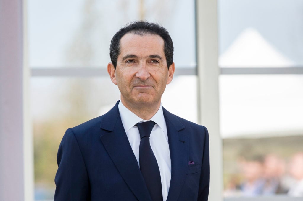 Patrick Drahi, president of french telecom group Altice at the inauguration of the Drahi-X Novation Center, at the Ecole Polytechnique. (Photo by Christophe Morin/IP3/Getty Images)