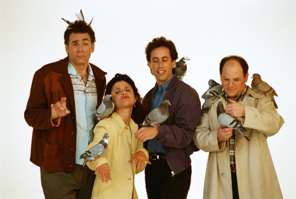 The Cast of Seinfeld. (Photo by David Turnley/Corbis/VCG via Getty Images)