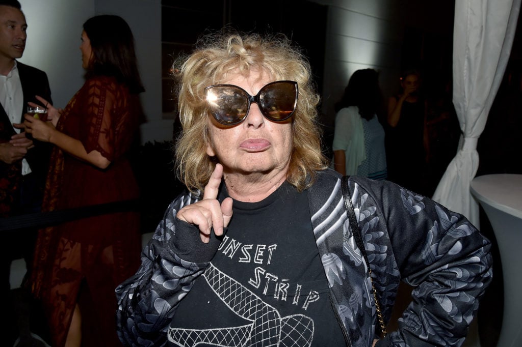  Joyce Pensato attends the Inaugural opening of The Bunker on December 2, 2017 in West Palm Beach, Florida. Photo: Patrick McMullan/Patrick McMullan via Getty Images.
