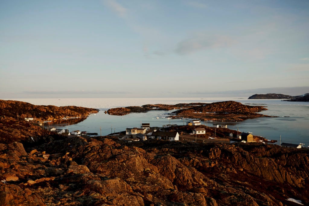 Fogo Island, which hosts Fogo Island Arts, is a remote region in Canada's northeast province of Newfoundland. Courtesy Fogo Island Arts.