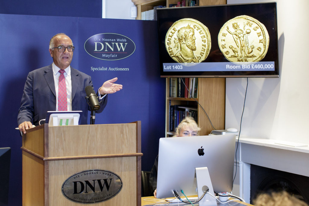 Christopher Webb, Director of DNW’s Coin Department. Courtesy of the DNW.