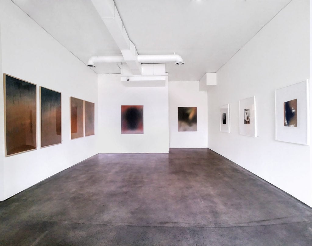 Installation view of "POSTMATTER," 2019. Courtesy of Z Gallery Arts
