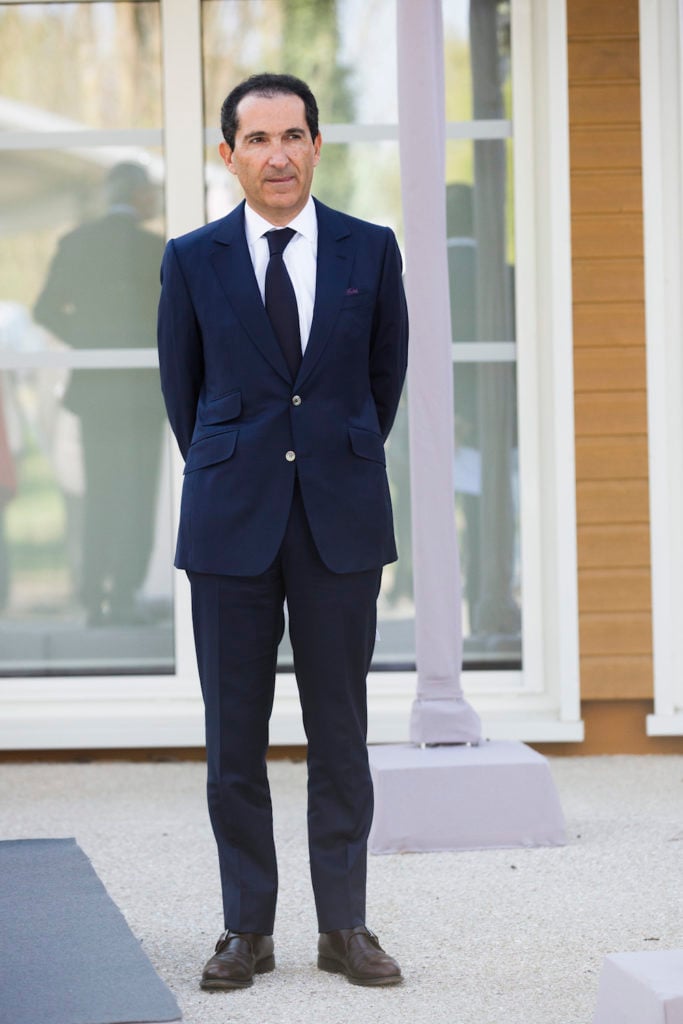 Patrick Drahi, président du groupe français de télécommunications Altice, est le nouveau propriétaire de Sotheby's.  (Photo par Christophe Morin / IP3 / Getty Images)