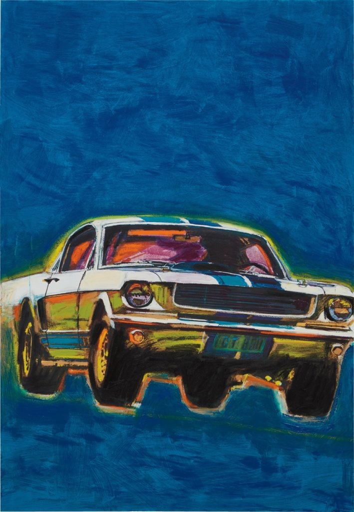 Richard Prince, Mustang Painting (2014-16). Image courtesy of Phillips.