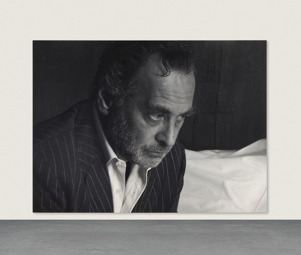 Rudolf Stingel, <i>Untitled (After Sam)</i> (2006) sold for a record $10.6 million at Christie's in 2017. Image courtesy of Christie's Images Ltd.