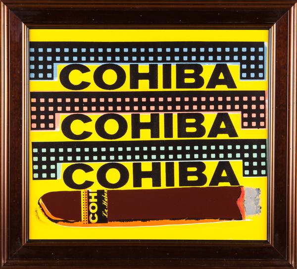 Steve Kaufman, Cohiba. Courtesy of Modern Artifact. 