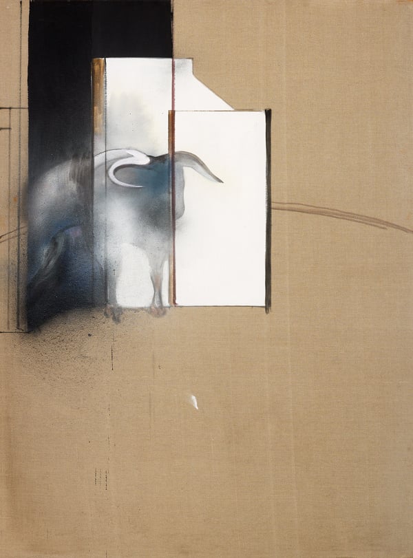 Francis Bacon, <i>Study of Bull</i> (1991). Courtesy of Guggenheim Museum Bilbao.