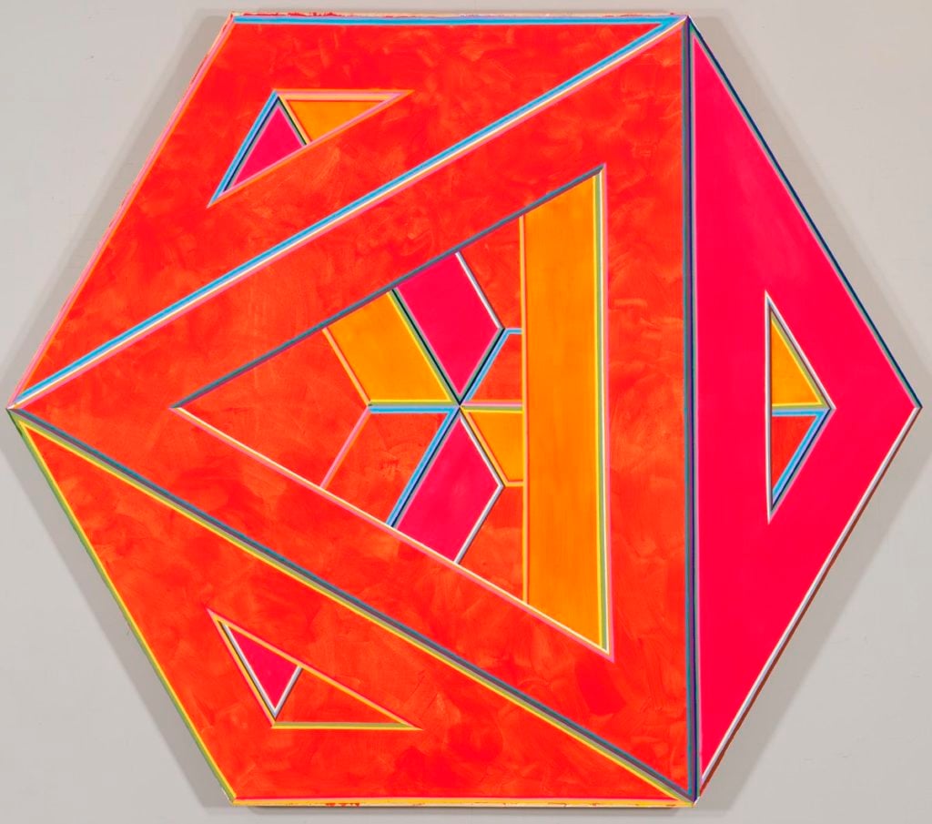 Alvin Loving, <i>Septehedron 34</i> (1970). Courtesy of the Estate of Al Loving and Garth Greenan Gallery, NY.