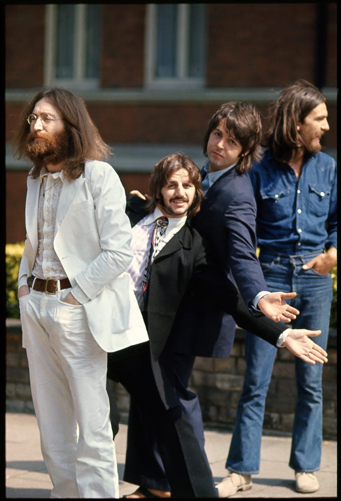 The Beatles, Abbey Road, London, 1969. Photo: Linda McCartney. © Paul McCartney.