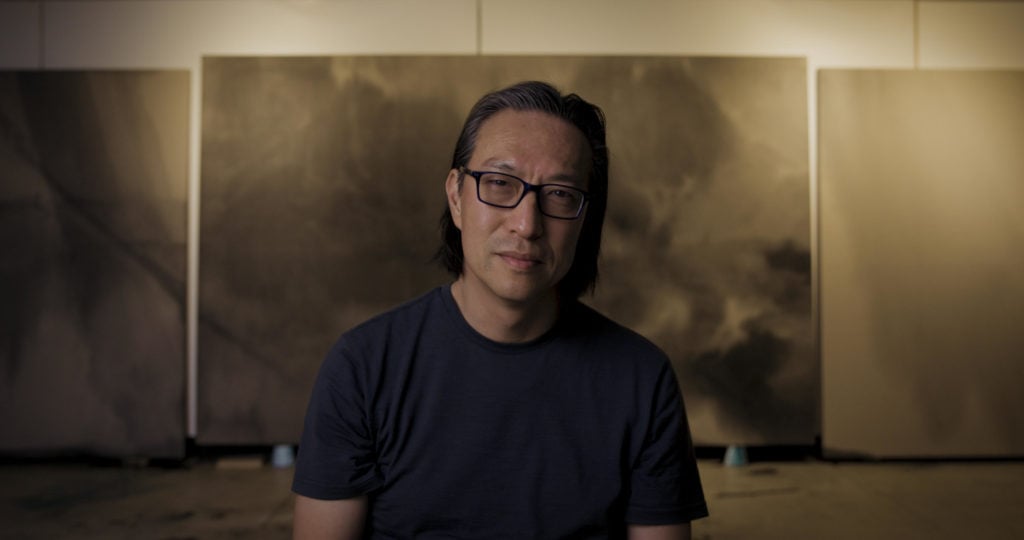 Makoto Fujimura. Photo courtesy Waterfall Gallery.