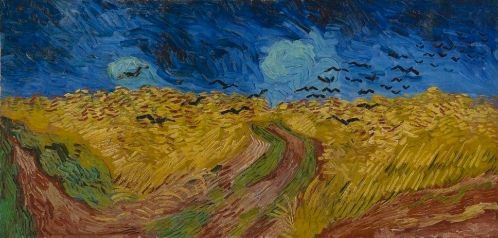 Vincent van Gogh, Wheatfield with crows (July 1890). Courtesy of the Van Gogh Museum.