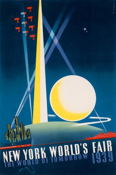 The 1939 New York's World Fair was the first devoted to visions of the future.