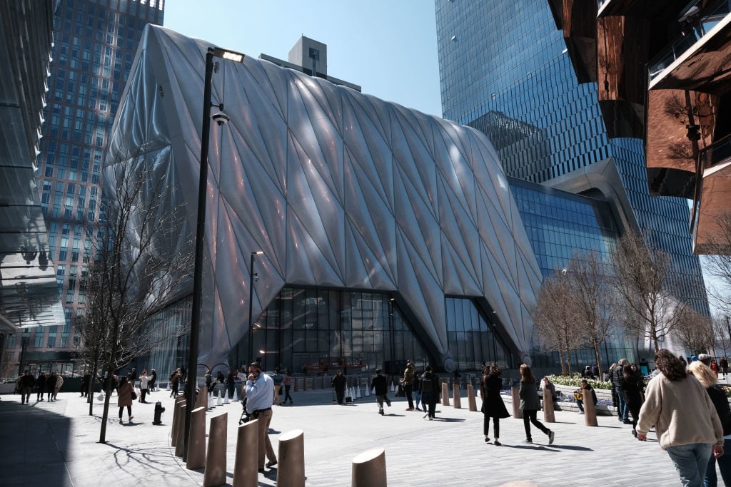 The Shed in Hudson Yards. Photo by Spencer Platt/Getty Images.