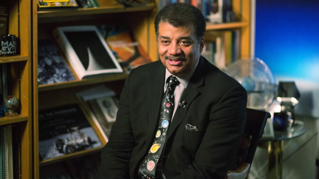 Neil deGrasse Tyson. Photo by Mike Smith/NBC/NBCU Photo Bank via Getty Images.