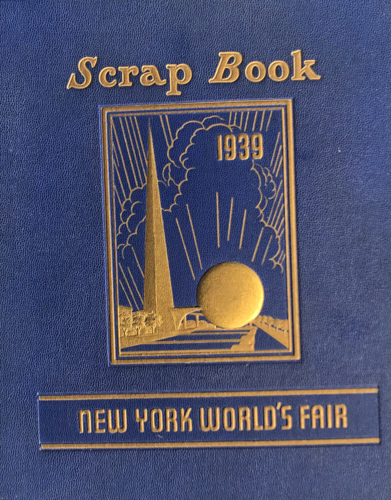 1939 New York World's Fair Scrapbook. Courtesy of Helicline Fine Art.