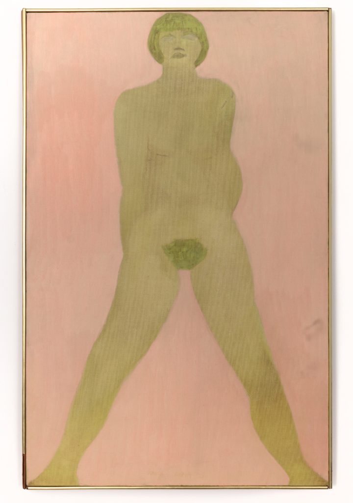 March Avery, <i>Standing Nude</i> (1963). © March Avery, courtesy the artist and Blum & Poe, Los Angeles/New York/Tokyo. 