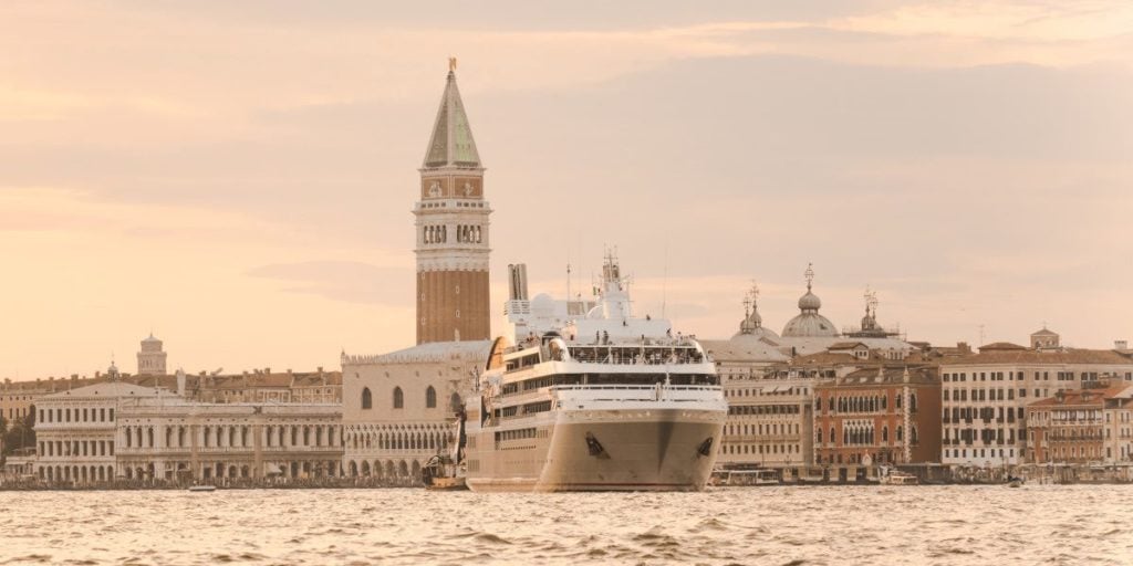 Ponant Cruise's Le Lyrial in Venice