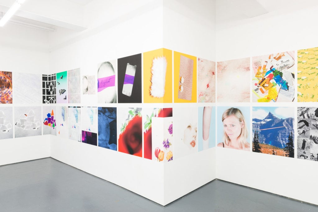 Installation view of "GO" at Tiger Strikes Asteroid New York. Photo courtesy of Tiger Strikes Asteroid New York.