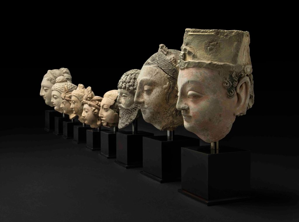 Gandharan objects that will be returned to the National Museum of Afghanistan in Kabul. © Trustees of the British Museum.