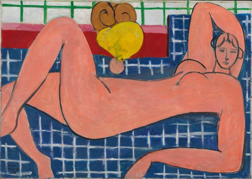 Henri Matisse, Large Reclining Nude (1935). Courtesy of Succession H. Matisse/Artists Rights Society (ARS), NewYork/the Baltimore Museum of Art.