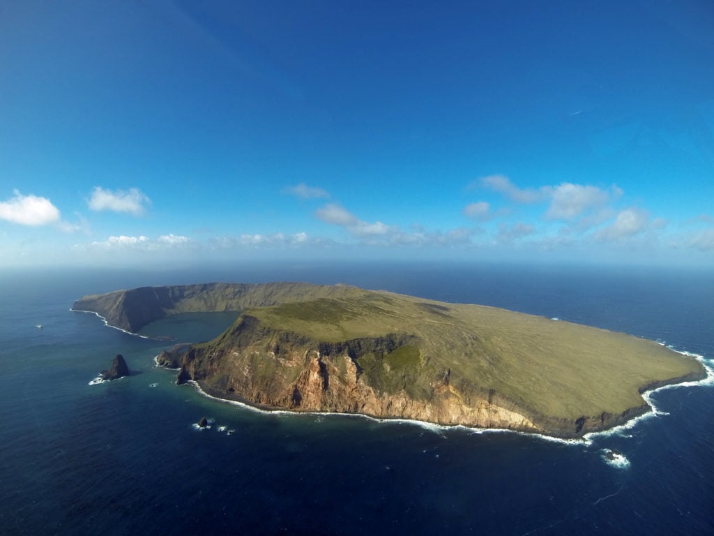 French Austral Lands and Seas, Saint-Paul Islands. Photo by Nelly Gravier, courtesy of UNESCO. 