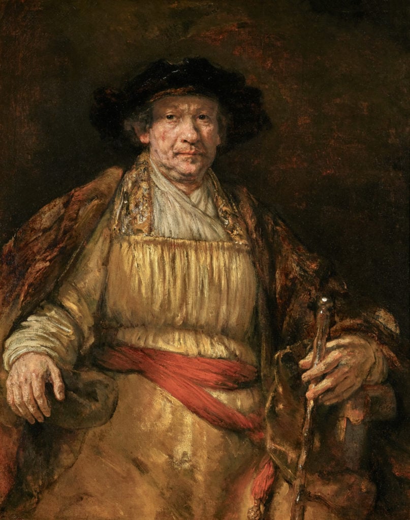 Rembrandt van Rijn, <em>Self-Portrait </em>(1658). Courtesy of the Frick Collection. 
