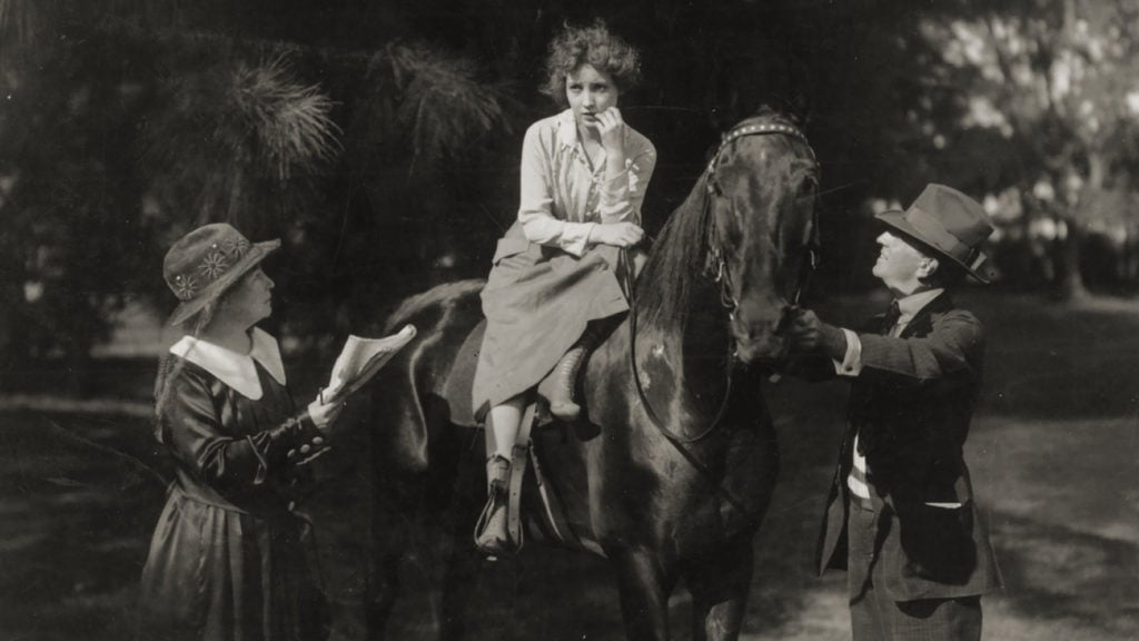 A scene from Alice Guy Blaché’s <em>Bessie Love in Great Adventure</eM> (1918) in the documentary <eM>Be Natural: The Untold Story of Alice Guy-Blaché</em>. Courtesy of Zeitgeist Films/Kino Lorber.