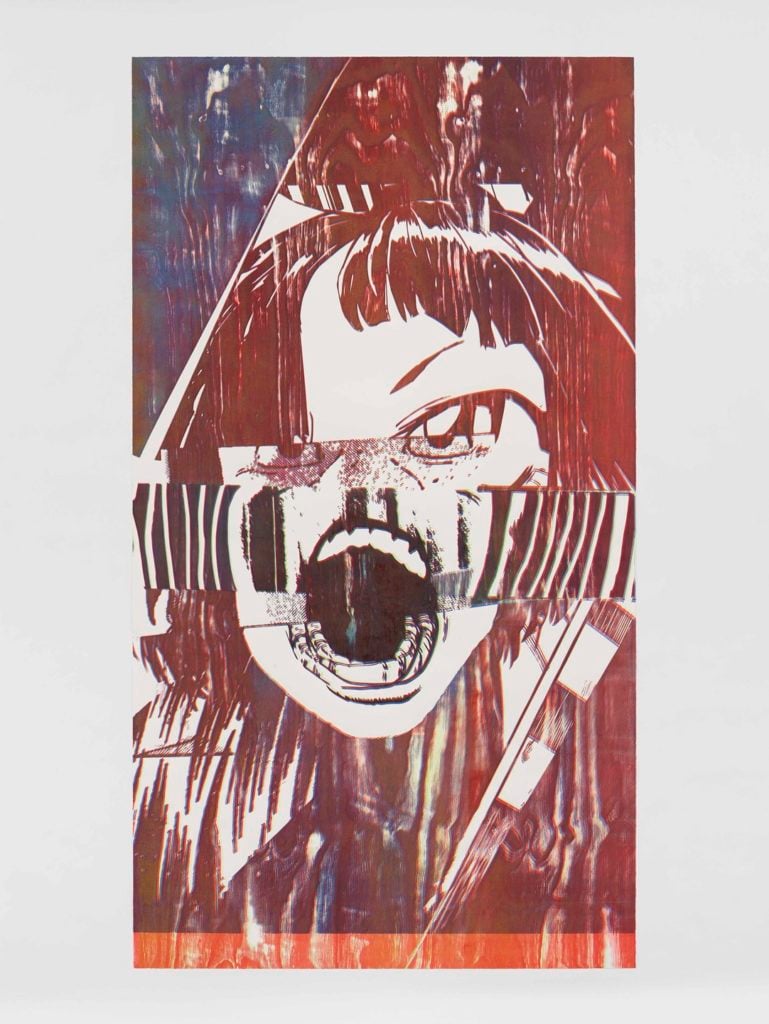 Christian Marclay, <em>Scream (Shaking)</em>, 2019. Courtesy of Paula Cooper Gallery.