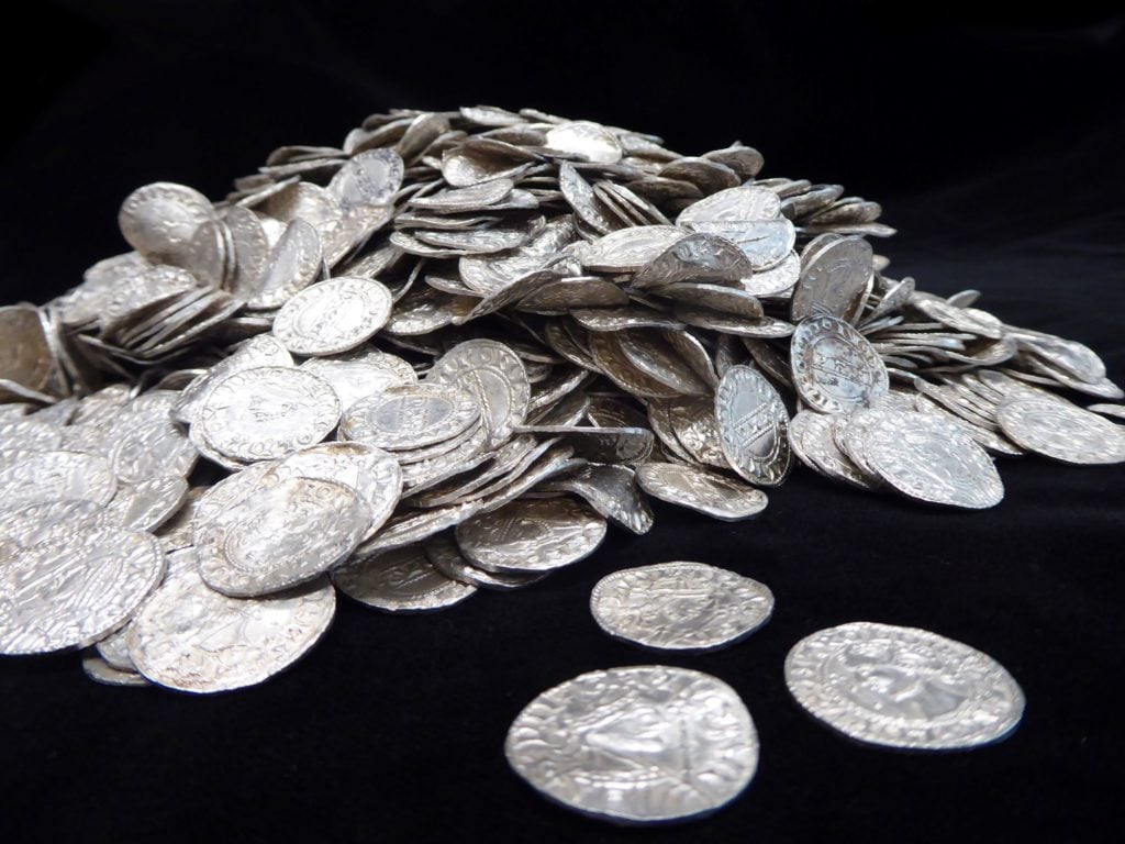 Chew Valley Hoard. Photo by Pippa Pearce. Copyright the Trustees of the British Museum