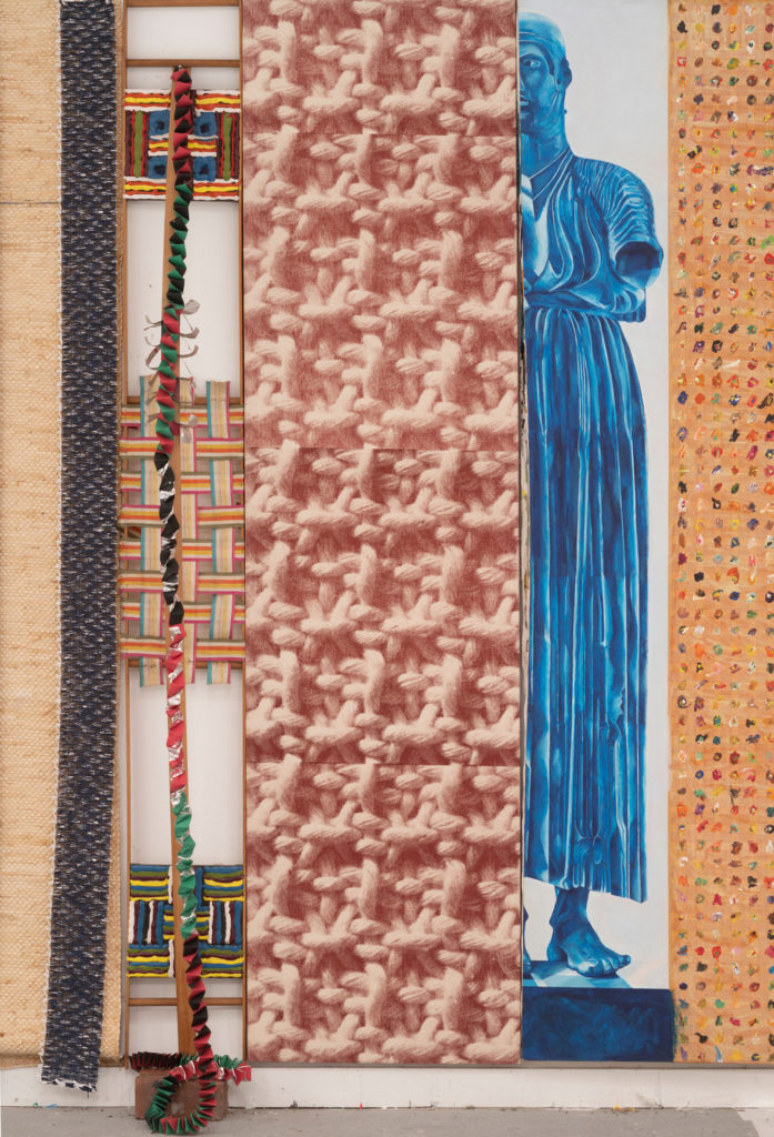 Joe Zucker, <i>100-Foot-Long Piece</i> [detail] (1968-1969). Courtesy of Marlborough Gallery. 